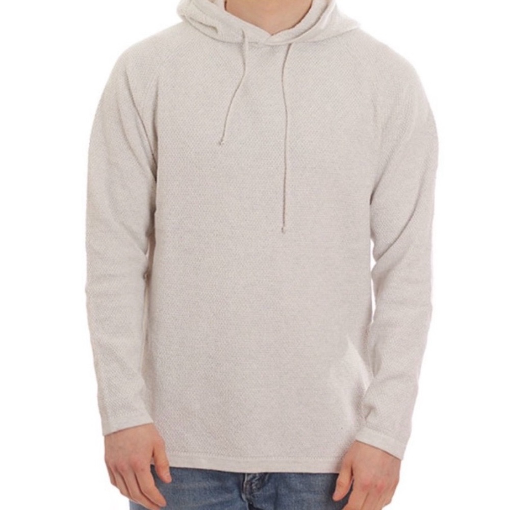 GABBA Denmark Lamp Hoodie Knit Sweater - Sand/Oatmeal - Style P5214